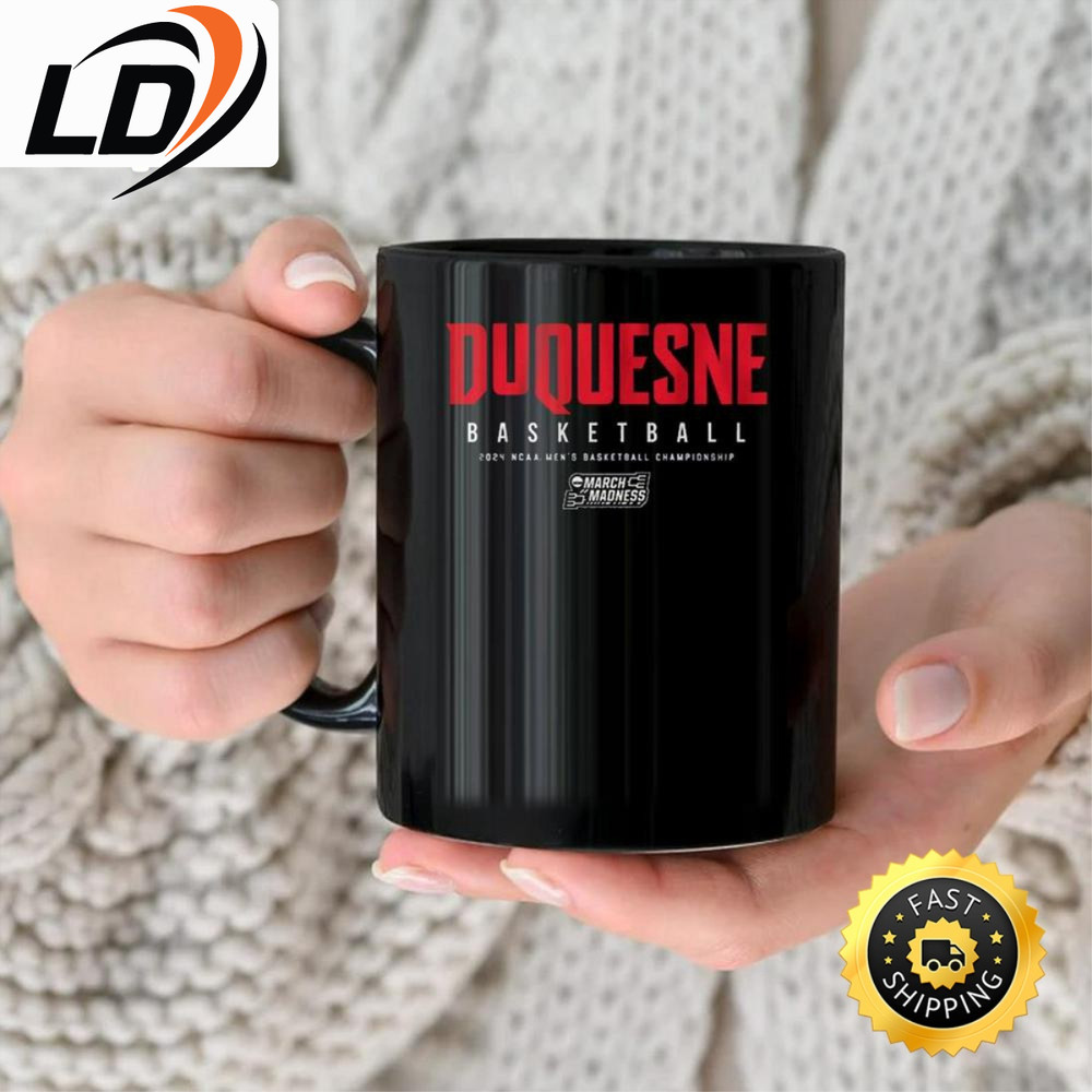 Duquesne Men's Basketball 2024 Ncaa Men's Basketball Championship Mug.jpg