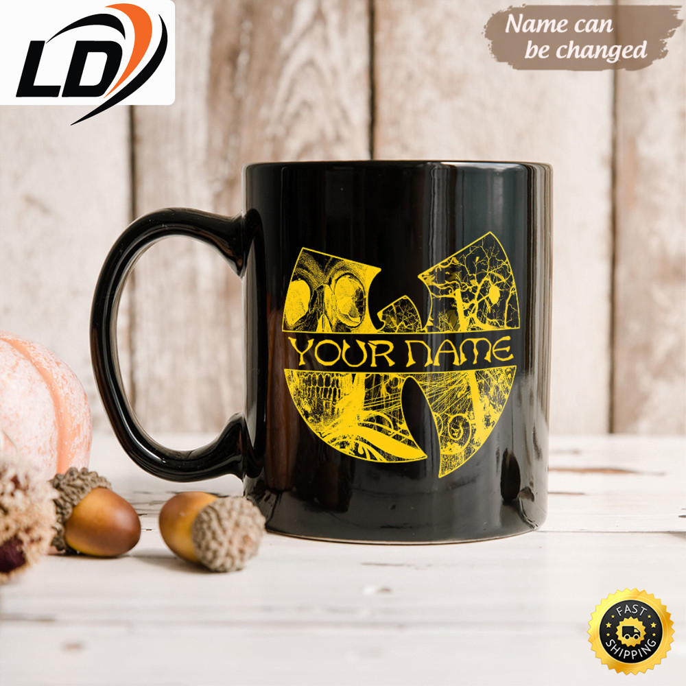 Wu-tang Clan Logo Custom Name Black Mug.jpg