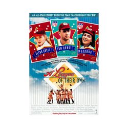 A League of Their Own Movie Poster Glossy Quality Photo Wall Art Print Tom Hanks Geena Davis 8x10 11x17 16x20 22x28 24x3