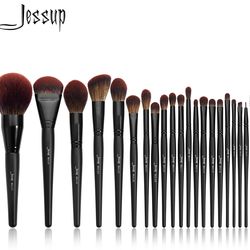 Jessup makeup brush set, 3-21 pcs