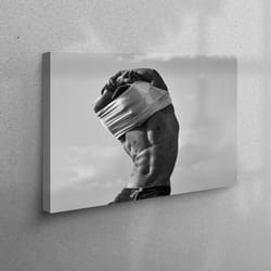 3d canvas, 3d wall art, living room wall art, sensual man photo, bedroom poster, erotic man printed, erotic canvas poste