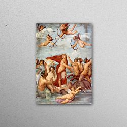 glass printing, glass wall art, wall art, raphael sanzio, classic glass decor, famous wall decor, reproduction wall deco