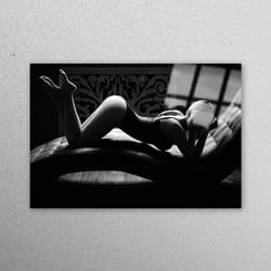 glass wall art, glass printing, glass art, sexy woman poster, bedroom glass wall art, sensual tempered glass, erotic wal