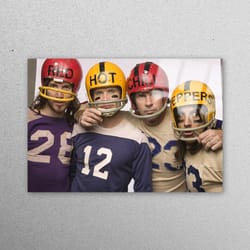 glass wall art, glass printing, glass, red hot chili peppers, helmet glass wall art, helmet heads glass printing, metal