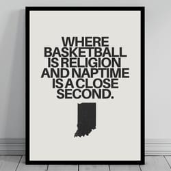 hilarious indiana meme print indiana canvas minimalist state slogan indiana silhouette modern travel keep calm stat