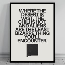 hilarious new mexico meme print new mexico canvas minimalist state slogan new mexico silhouette modern travel keep