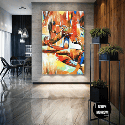 nude wall art, colorful canvas art, woman wall art decor, roll up canvas, stretched canvas art, framed wall art painting