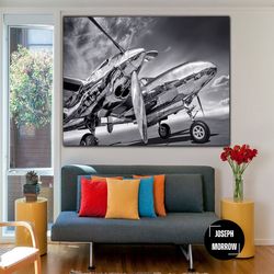 Large Propeller Print On Canvas Aviation Poster Airplane Propeller Canvas Art Multi Panel Wall Art Propeller Poster Wall