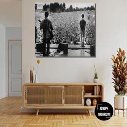liam gallagher canvas wall art,oasis knebworth 1996 stunning print,music legends poster print,music room wall art decor,