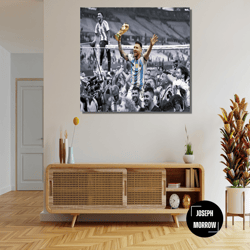 lionel messi ready to hang canvas, messi goat, greatest of all time, argentina soccer player legend, lionel messi canvas