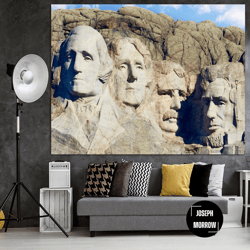 mount rushmore canvas wall art national monument multi panel photo print south dakota wall hanging decor gift for travel