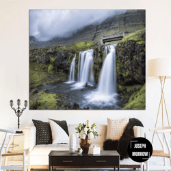 nature landscape print on canvas troll bridge poster wall hanging game of thrones location filming for home decor