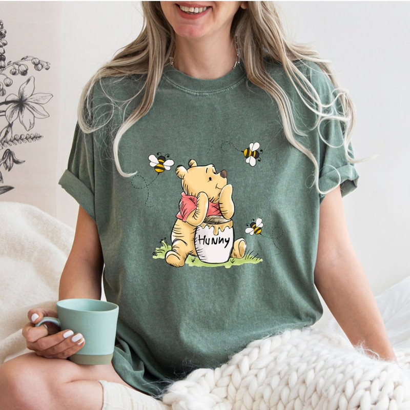 Comfort Colors Pooh T Shirt, Winnie The Pooh Shirt, Pooh Shirt, Disney Pooh T-Shirt, Disney Pooh Bear Shirt, Winnie The Pooh Shirt2.jpg