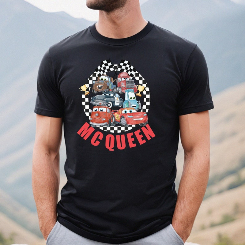 Disney McQueen and Friends Shirt, Disney Pixar Cars Shirt, Disney Cars Shirt, Disney Movie T Shirt, Disney Pixar Shirt1.jpg
