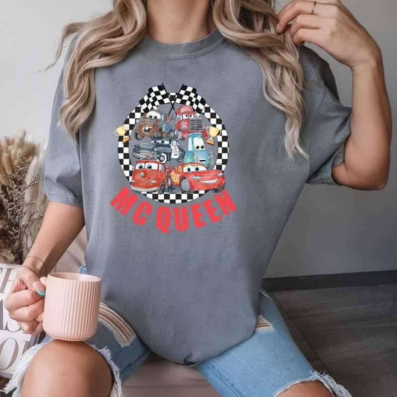 Disney McQueen and Friends Shirt, Disney Pixar Cars Shirt, Disney Cars Shirt, Disney Movie T Shirt, Disney Pixar Shirt3.jpg