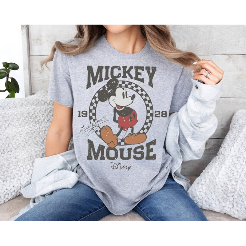 Retro Mickey Mouse Shirt, Vintage Mickey Shirt, Disney Vacation Shirt, Disneyland Mickey Shirt, Magic Kingdom Shirt, Classic Mickey Tee3.jpg