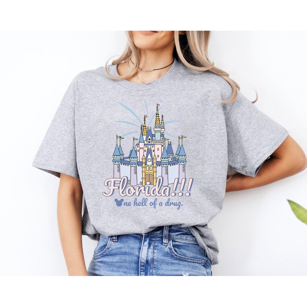 Florida Beach Shirt, Destin Florida Tees, Magic Kingdom Shirt, Castle Florida Shirt, Disney World T-Shirt, Florida Beach Vibes Shirt3.jpg