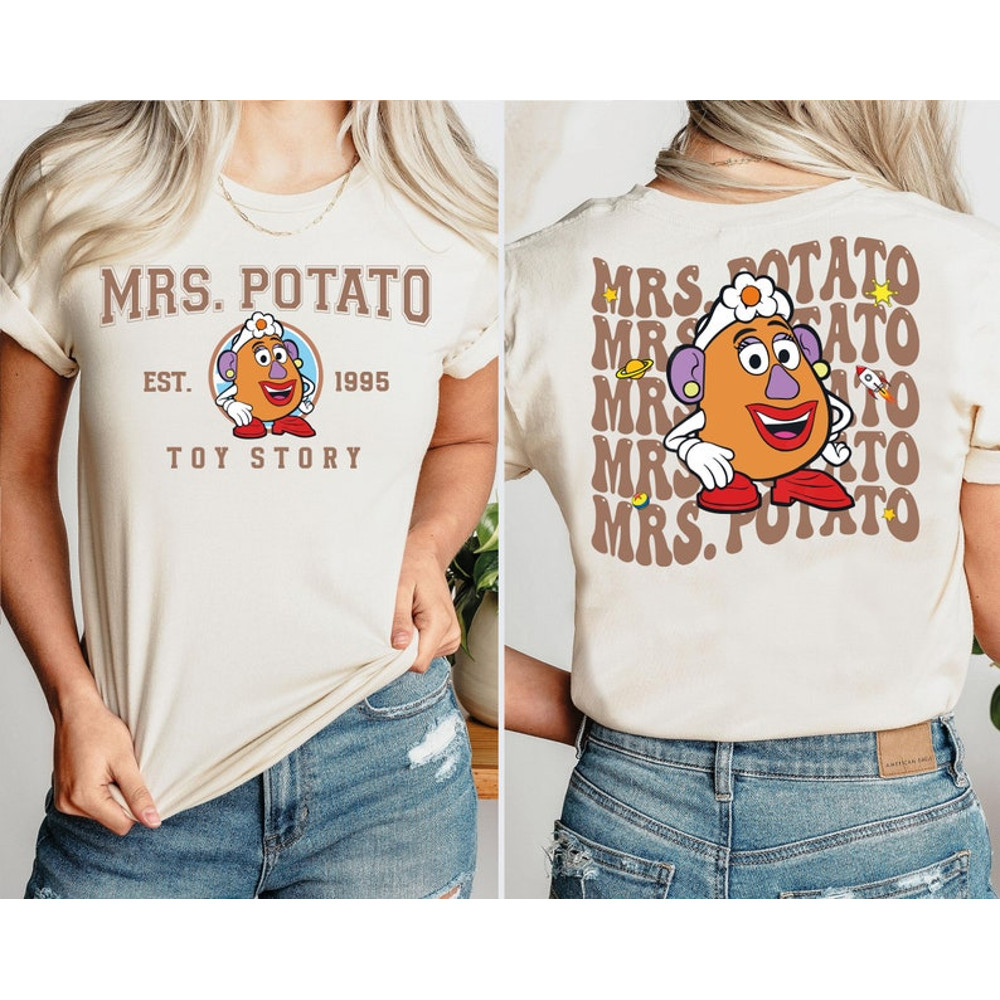 Mrs. Potato Head Est 1995 Toy Story Shirt, Disneyland Shirt, Toy Story Movie Shirt, Infinity and Beyond Shirt, Disney Trip Tee, Family Trip1.jpg