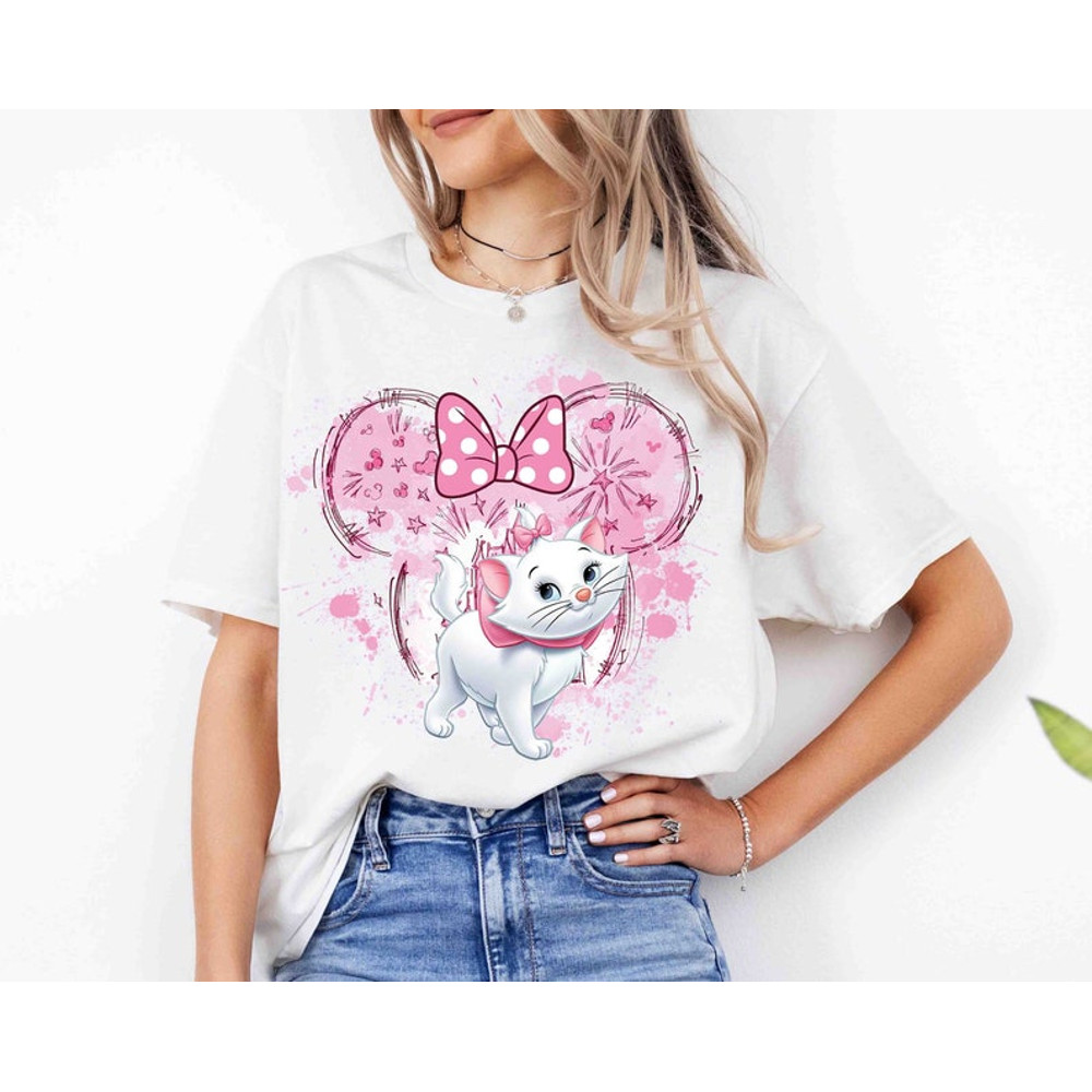 The Aristocats Marie Shirt, Cat Lover Shirt, Marie Cat Shirt, Magic Kingdom Shirt, Girls Trip Shirt, Kids Disney Shirt2.jpg