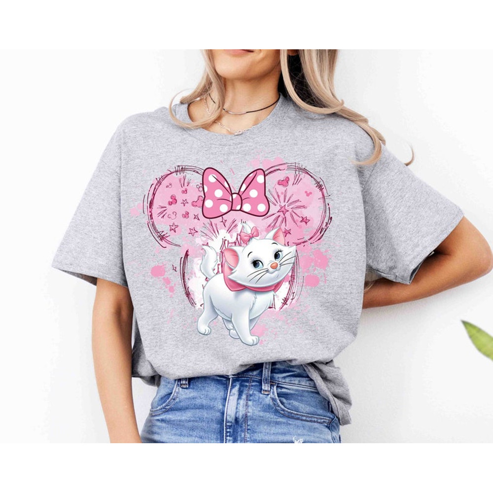The Aristocats Marie Shirt, Cat Lover Shirt, Marie Cat Shirt, Magic Kingdom Shirt, Girls Trip Shirt, Kids Disney Shirt3.jpg