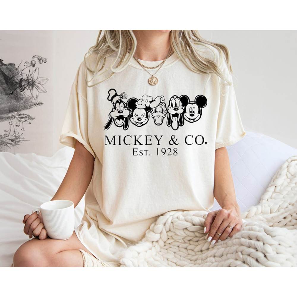 Mickey Co Est 1928 Shirt, Mickey And Friends Tee, Mickey Minnie Shirt, Family Vacation Shirt, Disneyland Trip Shirt1.jpg