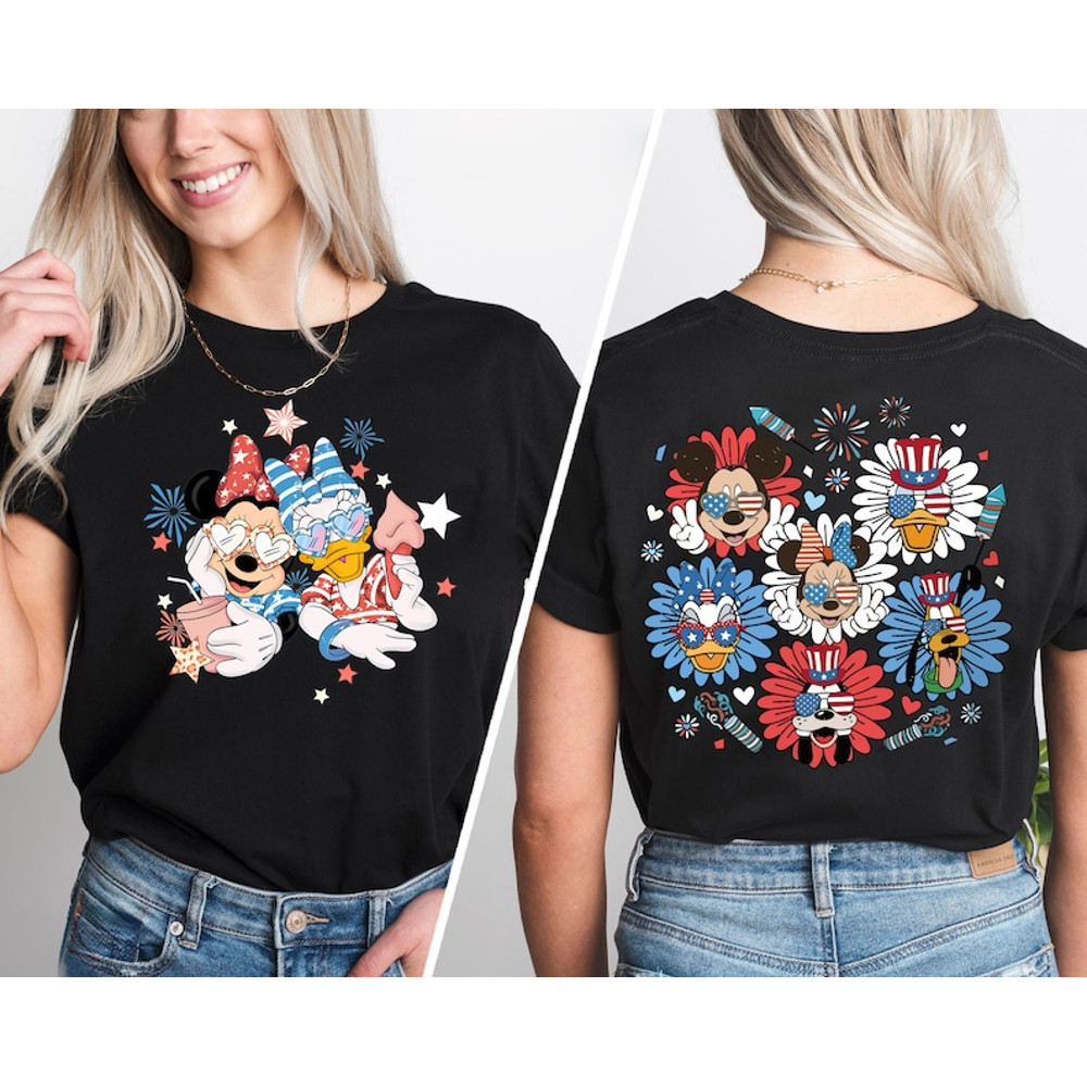 Mickey and Friends Party in the USA Shirt, American Shirt, Disney Patriotic Shirt, Magical Independence Day, Disney 4th of July Shirt4.jpg