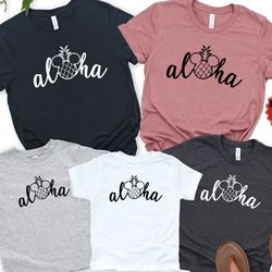 aloha mickey shirt, aloha pineapple shirt