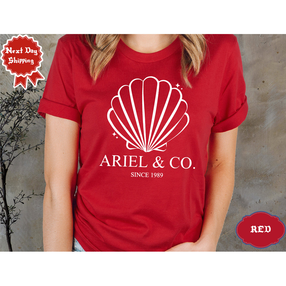Ariel and Co. Shirt, Disney Shirts for Women, The Little Mermaid Shirt, Ariel Tee.jpg