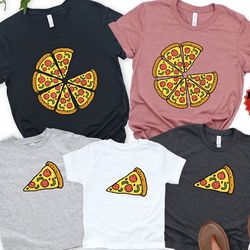 dad and baby pizza shirt, 1st fathers day gift