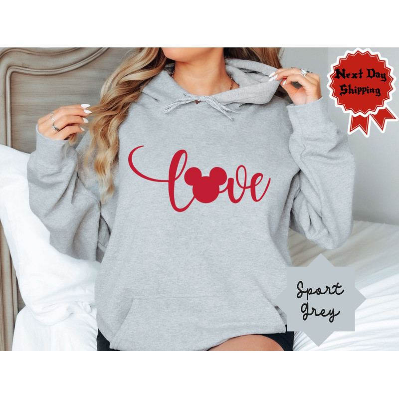 Disney Love Shirt, Mickey Ears Shirt, Disneyland, Disneyworld Shirt, Disney Trip 2024, Disney Family Vacation.jpg