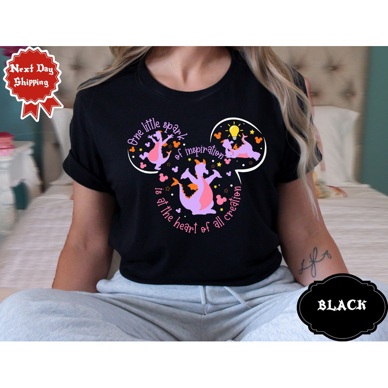 Figment Shirt, Purple Dragon Shirt, One Little Spark Shirt, Kids Shirt, Epcot Dragon Shirt, Disneyland Shirt, Disneyworld Tee.jpg