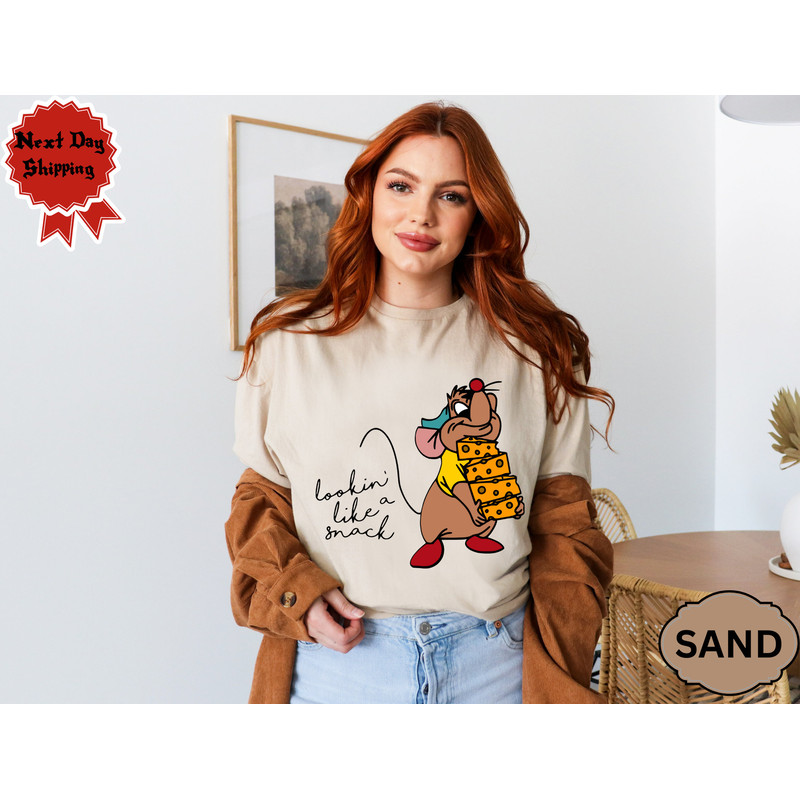 Lookin' Like A Snack Gus-Gus Shirt, Disney Cinderella Shirt, Disney Snacks, Disneyland Trip Shirt Disney Family Shirt Disneyland, Cinderella.jpg