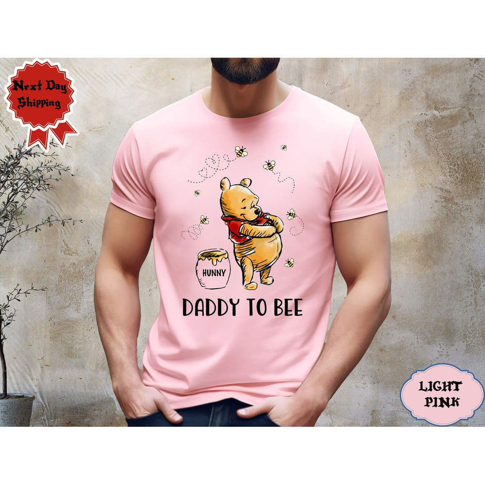 Mommy to Bee Shirt, Daddy to Bee Shirt, Pregnancy Reveal Shirt, Disney Pooh Mommy shirt, Family Matching Shirt, Funny Mom Tee, New Mom Gift.jpg