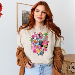 retro minnie and daisy shirt, minnie and daisy summer shirt