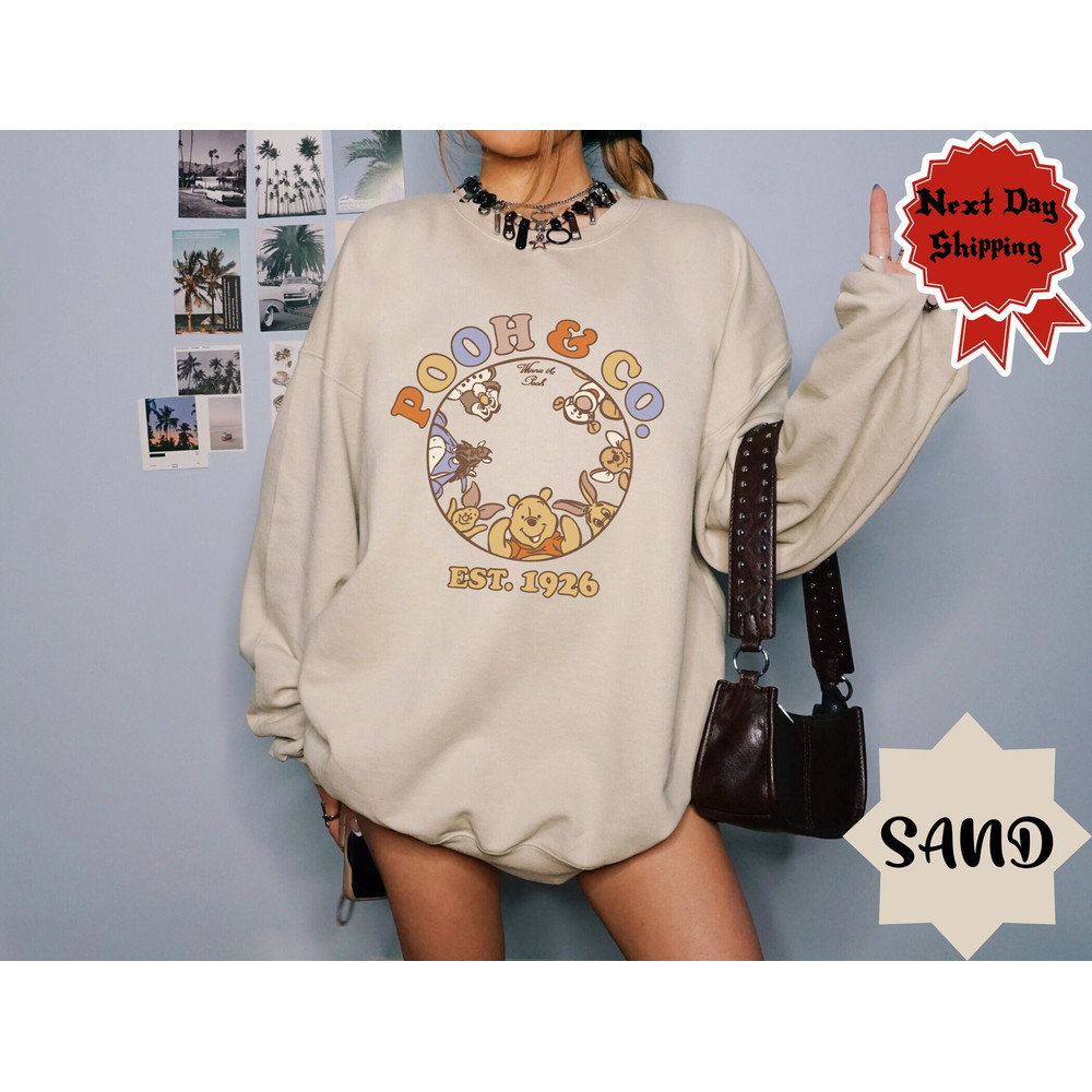 Retro Pooh & Co EST 1926 Shirt, Cute Pooh Bear And Friends Shirt, Retro Winnie The Pooh, Disney Pooh Bear Shirt, Walt Disney World Shirt.jpg