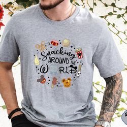 snacking around the world t-shirt, disney snacks t-shirt, magic kingdom snacking shirt disney snacking shirt
