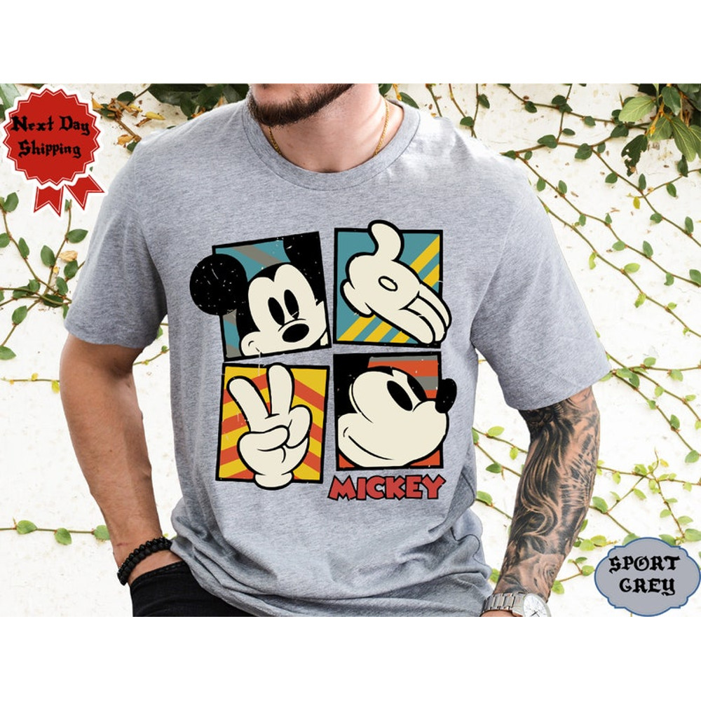 Classic Mickey Shirt, Mickey Shirt, Mickey Peace Sign Shirt, Funny Mickey Shirt, Disney1.jpg