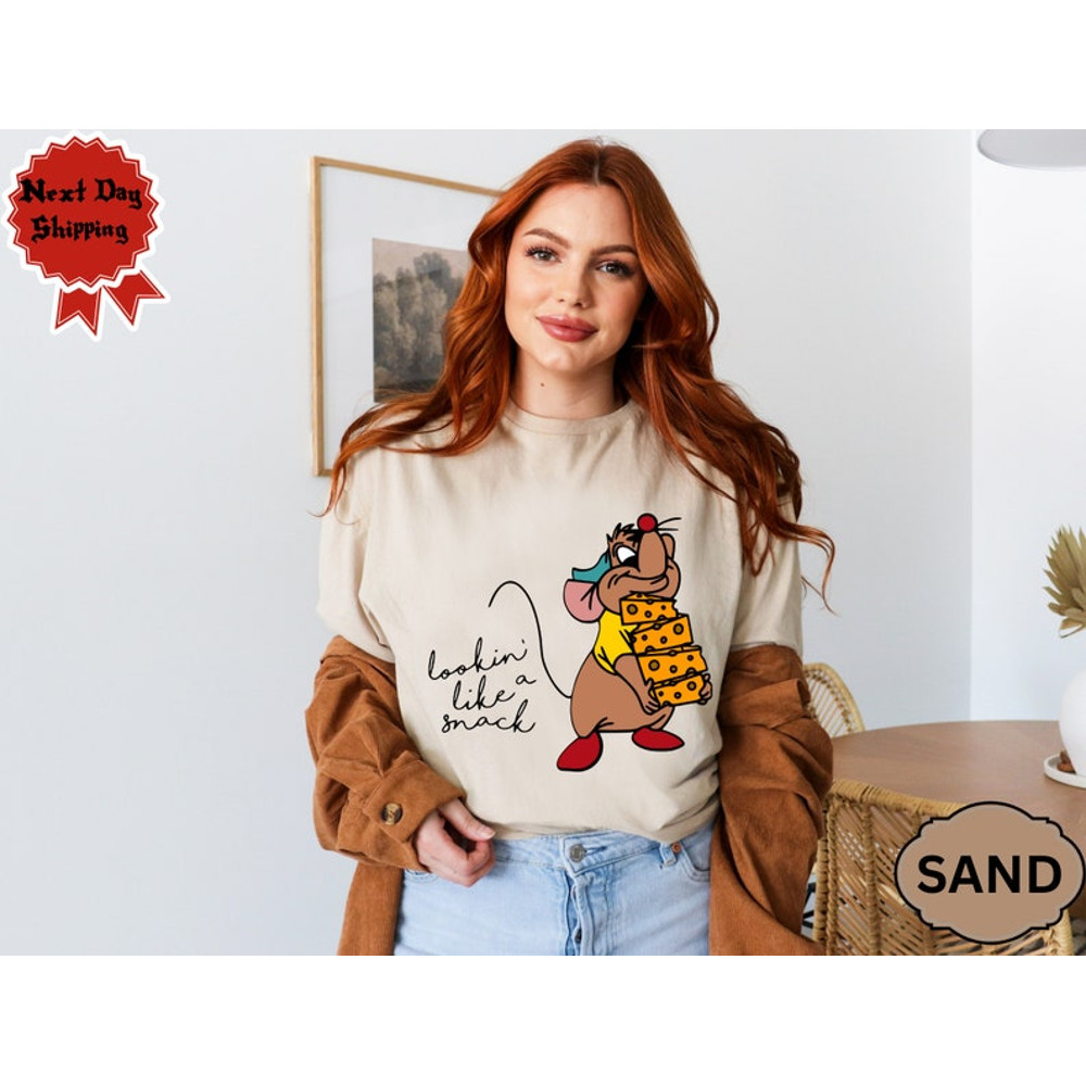 Lookin' Like A Snack Gus-Gus Shirt, Disney Cinderella Shirt, Disney Snacks, Disneyland Trip Shirt Disney Family Shirt1.jpg