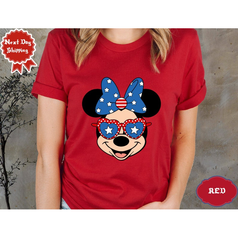 Minnie 4th Of July Disney Shirt Mickey 4th Of July Shirt 4th Of July Family Shirt Mickey Mouse and friends 4th July Shirt Disney USA Shirt1.jpg