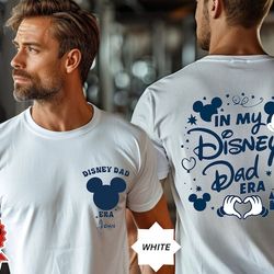 in my dad era shirt, custom family vacation dad shirt, papa shirt, fathers day tee, fathers day shirt, custom family