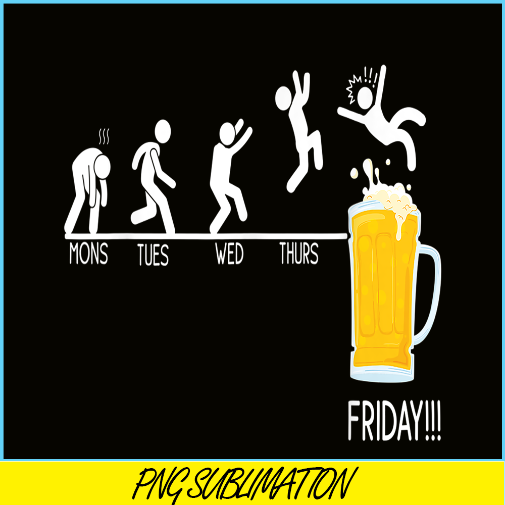 BEER28102356-Drinking Beer On Friday PNG Beer And Friday PNG Happy Beer Time PNG.png