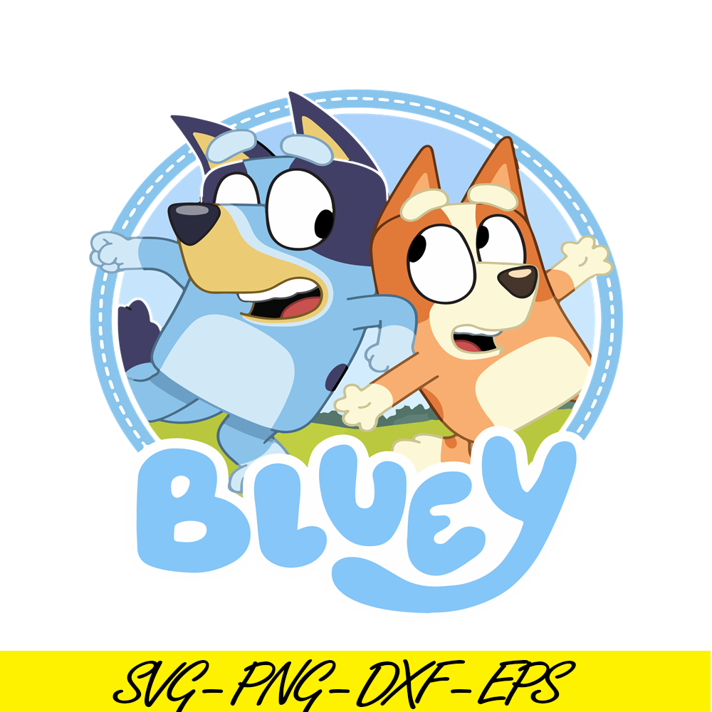 BL22112330-Bluey Siblings SVG PDF PNG Bluey Family SVG Bandit And Chilli SVG.png