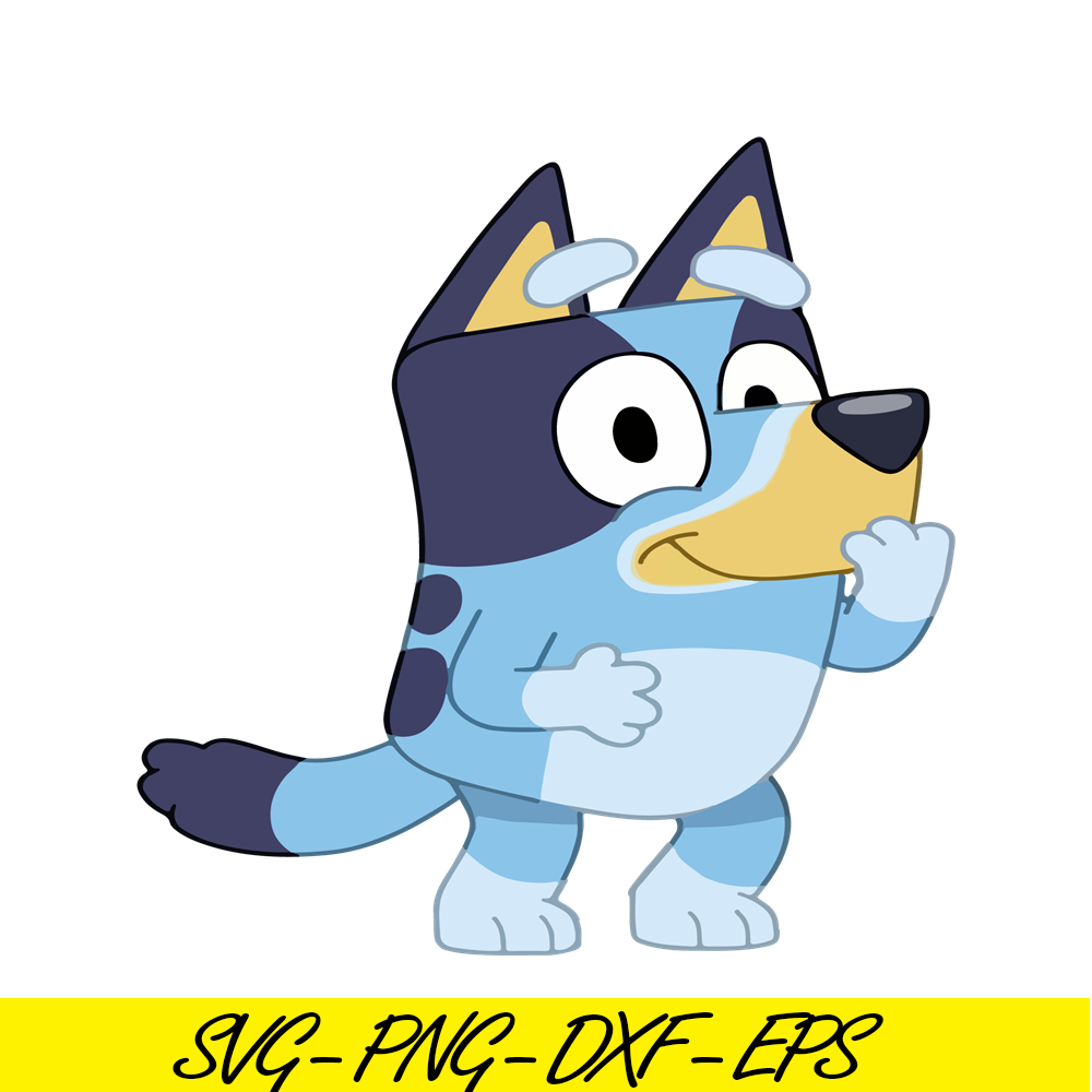 BL22112338-Bluey Bandit Secret SVG PDF PNG Bandit Heeler SVG Bandit Bluey SVG.png