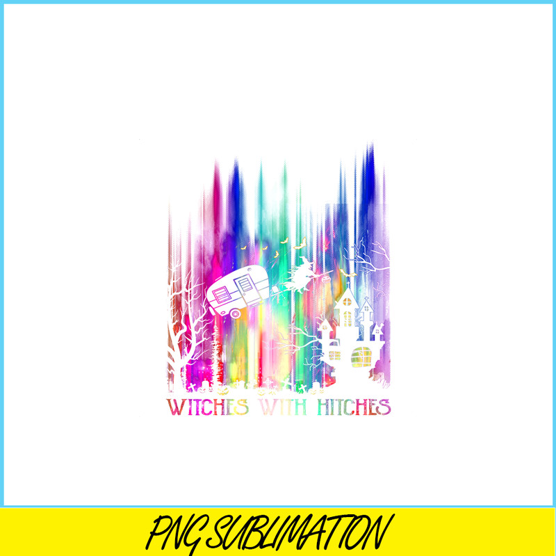 CAMP07112390-Witches with hitches Halloween PNG Magic Camping PNG Halloween And Camping PNG.png