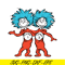 DS104122329-Thing One and Thing Two SVG, Dr Seuss SVG, Cat in the Hat SVG DS104122329.png