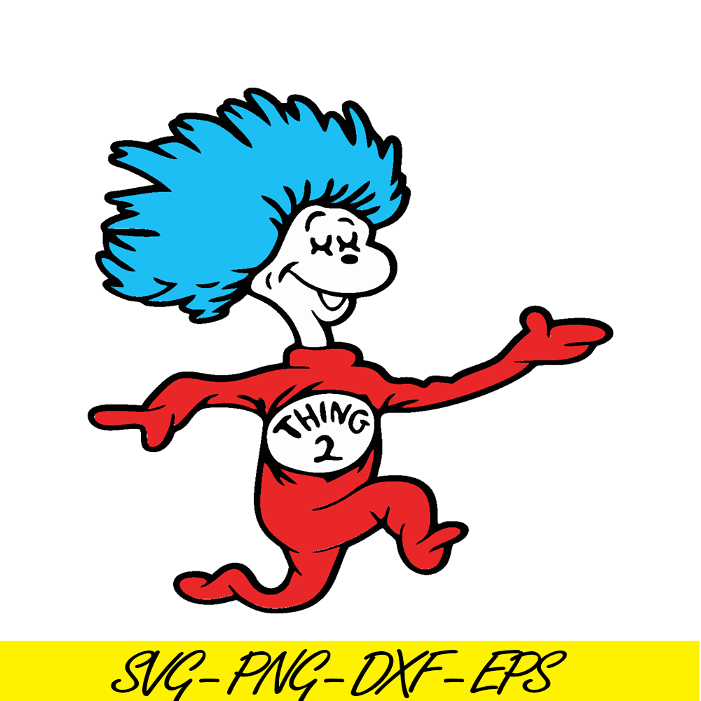 DS205122319-Thing 2 Happy SVG, Dr Seuss SVG, Dr. Seuss' the Lorax SVG DS205122319.png