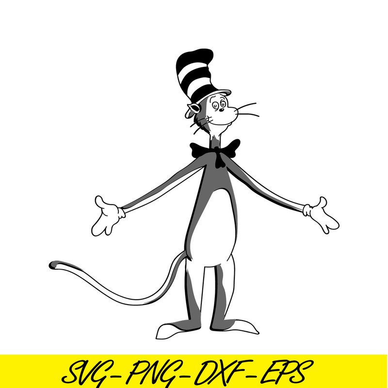 DS205122383-The Black White Cat SVG, Dr Seuss SVG, Cat In The Hat SVG DS205122383.png