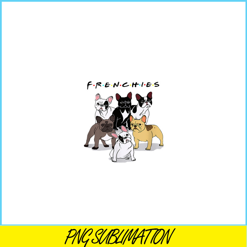 HL161023145-Frenchie Bulldog And Friends PNG, French Bulldog PNG, French Dog Artwork PNG.png