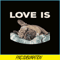 HL16102325-Cute Love Is PNG, Frenchie Dog Lover PNG, Bulldog Mascot PNG.png
