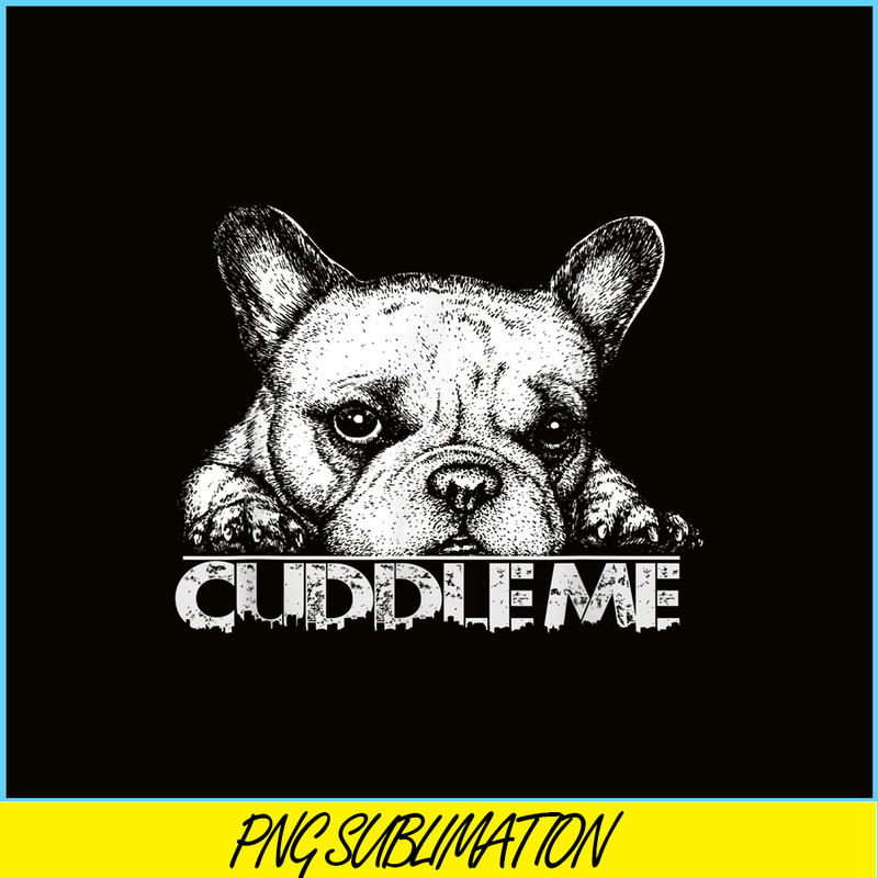 HL16102353-Cute Puppy PNG, French Dog Artwork PNG, Bulldog Mascot PNG.png